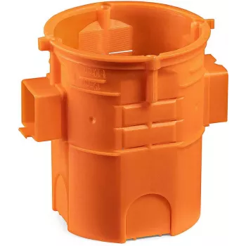 SIMET S60GF Pindpaigaldatav ühenduskarp, ühendatav, eriti sügav, 60 mm, oranž