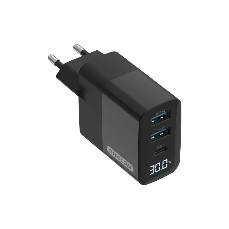 Sitecom CH-1001 universaalne laadija, USB-C, must