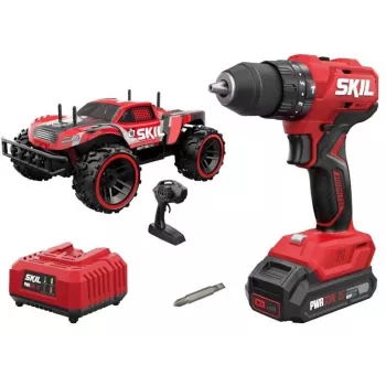 SKIL Löökpuur + RC Auto, 1x2Ah 18V