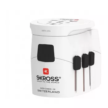SKROSS Pro Light White Travel Adapter