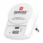 SKROSS Pro+ USB AC30PD World Travel Adapter with 30W USB-C PD and USB-A