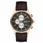 SLAZENGER meeste SL96188203 roostevabast terasest sinise sihverplaadiga kvartskell - 43mm