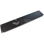 Wirewin BP 2U BL Rack'i pimepaneel 19 tolli 2U must teras