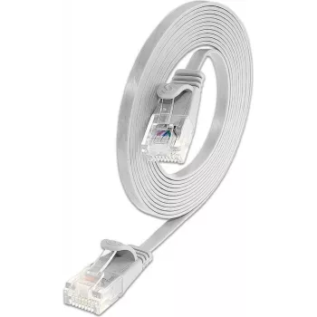 Wirewin Cat.6 Slim Ethernet patch-kaabel, U/UTP, 10 m, valge (PKW-SLIM-KAT6 10.0 WS)