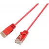 Wirewin Cat.6 SLIM-Light U/UTP patch-kaabel, 0,5 m, punane (PKW-LIGHT-K6 0.5 RT)