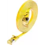 Wirewin Cat6a U/FTP õhuke Ethernet patch-kaabel RJ45 1,5m kollane PKW-STP-SLIM-K6A 1.5 GE
