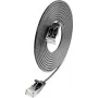 Wirewin PKW-LIGHT-K6 3.0 SW - Cat.6 Slim-Light paigalduskaabel, U/UTP, 3,0 m, must