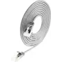 Wirewin Slim ümar U/FTP Cat 6a paigalduskaabel, hall, 0,5 m, 10 Gbps, PoE++ PKW-LIGHT-STP-K6A 0.5