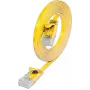 Wirewin SLIM U6 5 GE - Cat.6 õhuke paigalduskaabel, U/UTP, 5,0 m, kollane PKW-SLIM-KAT6 5.0 GE