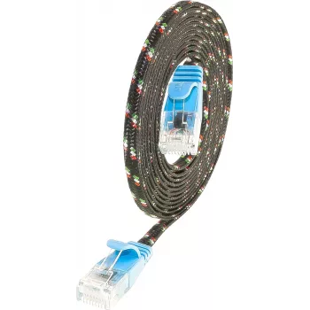 Wirewin SLIM UT6 10 BL - Cat.6 Slim-Tough paigalduskaabel, U/UTP, 10 m, sinine (PKW-TOUGH-K6 10.0 BL)