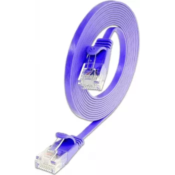 Wirewin Triotronik Cat 6 2m U/UTP RJ45 patchkaabel, õhuke, vask, valge PKW-SLIM-KAT6 2.0 VT