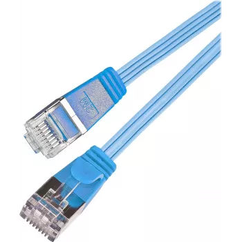 Wirewin Triotronik Cat6 U/FTP õhuke Etherneti patch-kaabel 1,5m RJ45 isane-Isane sinine PKW-STP-SLIM-KAT6 1.5 BL
