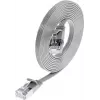 Wirewin Triotronik Cat6 U/FTP õhuke Ethernet-paigalduskaabel, 3m, RJ-45 isane-Isane, hall PKW-STP-SLIM-KAT6 3.0