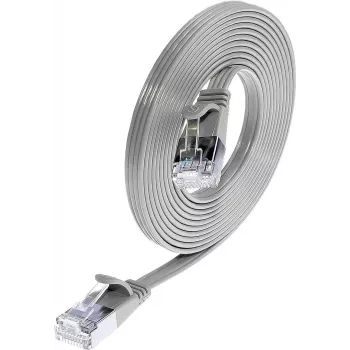 Wirewin Triotronik Cat6 U/FTP õhuke Ethernet-paigalduskaabel, 3m, RJ-45 isane-Isane, hall PKW-STP-SLIM-KAT6 3.0