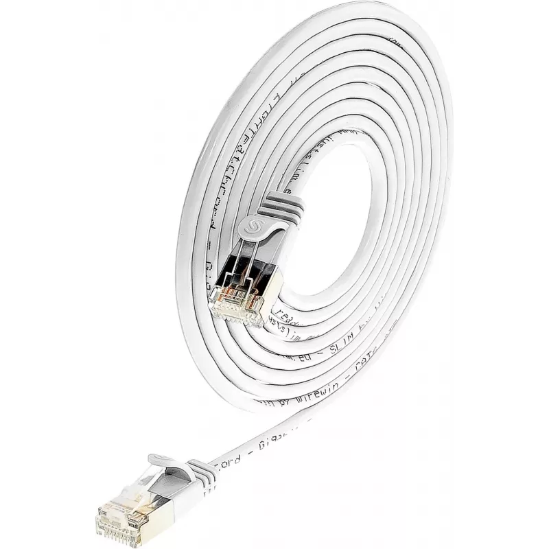 Wirewin Triotronik PKW-LIGHT-STP-K6 2.0 WS Cat6 varjestatud paigalduskaabel, 2m, valge