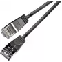 Wirewin Triotronik PKW-LIGHT-STP-K6 3.0 SW Cat6 varjestatud paigalduskaabel, 3m, must