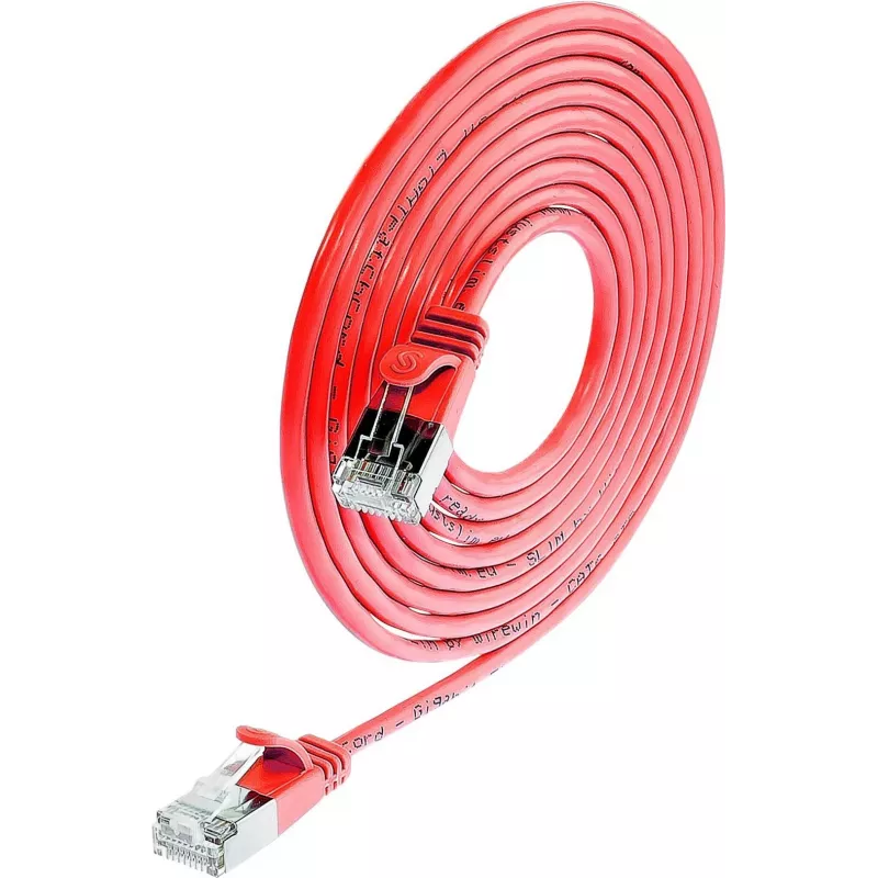Wirewin Triotronik PKW-LIGHT-STP-K6 5.0 RT Cat6 F/FTP paigalduskaabel RJ-45 isane/isane 5m must
