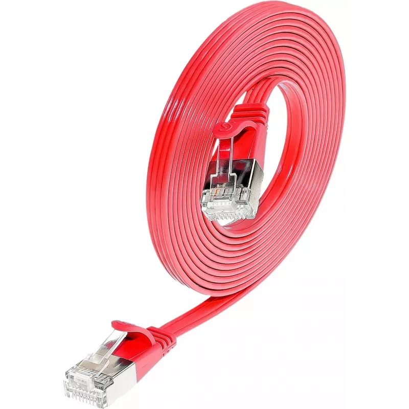 Wirewin Triotronik PKW-STP-SLIM-KAT6 0.5 RT Cat6 U/FTP õhuke Ethernet-paigalduskaabel, 0,5 m, must