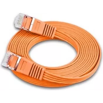 Wirewin Triotronik PKW-STP-SLIM-KAT6 3.0 OR - 3m õhuke Cat6 U/FTP võrgupatch-kaabel, RJ45 isane-isanе, oranž