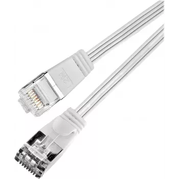 Wirewin Triotronik PKW-STP-SLIM-KAT6 3.0 WS Cat6 U/FTP õhuke Etherneti patch-kaabel 3m valge