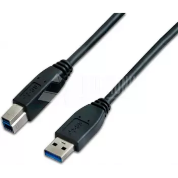 Wirewin USB 3.0 A-B isane-iseane kaabel 3m must USB 3.0 A-B MM 1.0 SW
