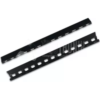 Wirewin VCO 42U BL reguleeritav ventileeritud riiul 1U 19 tolli must