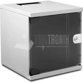 Wirewin WCAB 10 312X300X6U seinale kinnitatav rack 6U valge
