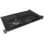 Wirewin 19-tolline rack-riiul, must, 280 mm sügavus (SHELF 280 BL)