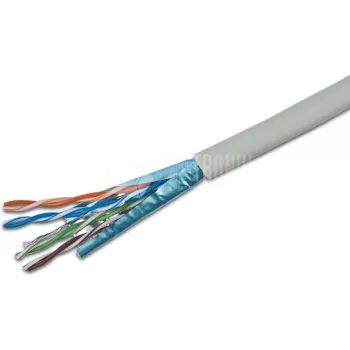 Wirewin Cat6 U/FTP lahtine paigalduskaabel, 100m, hall, dosaatorikarp (VKBOX KAT6 PATCH 100.0)