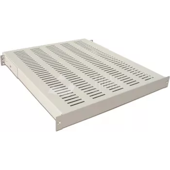 Wirewin SHELF HD 1000 1U 19-tolline rack pimepaneel must