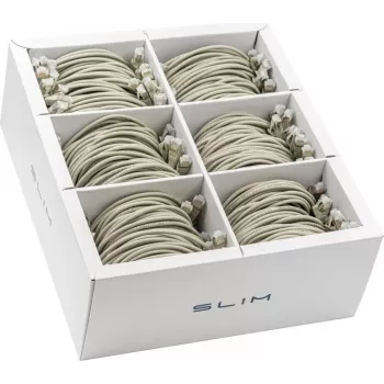Wirewin SLIM-LS-K6A 3.0 36 Cat6A õhuke Ethernet patch-kaabel, 3m, U/FTP, hall, 36-pakk