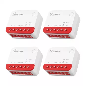 Nutikas ZigBee rulookatiklüliti Sonoff MINI-ZBRBS (4-pakk)