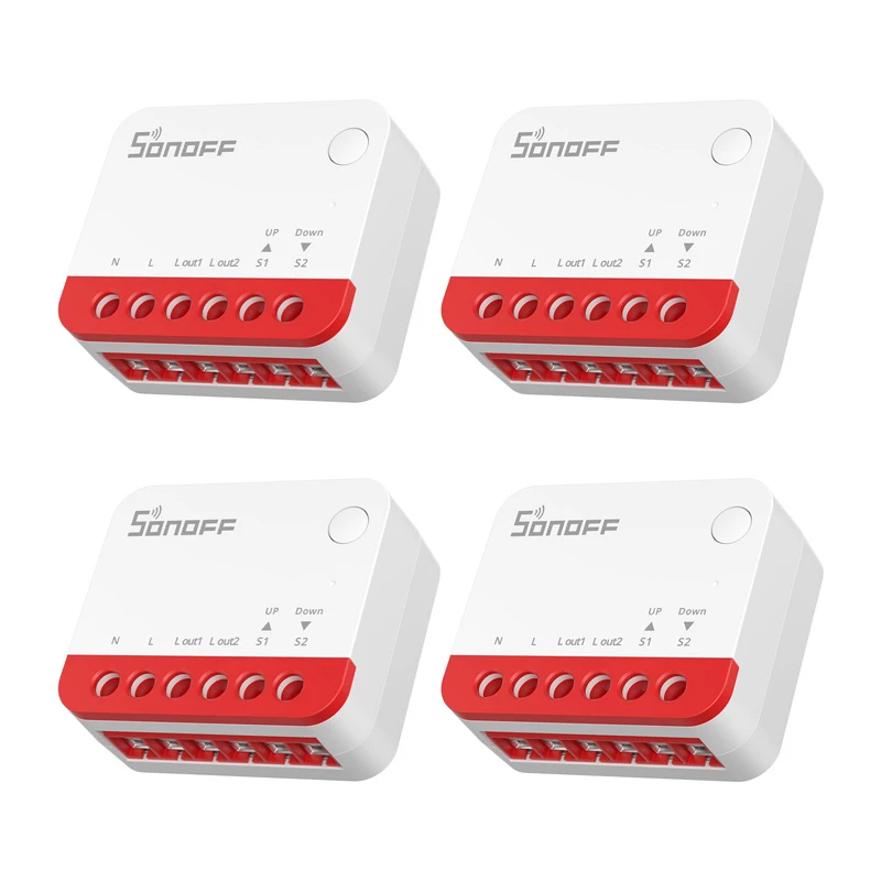 Nutikas ZigBee rulookatiklüliti Sonoff MINI-ZBRBS (4-pakk)
