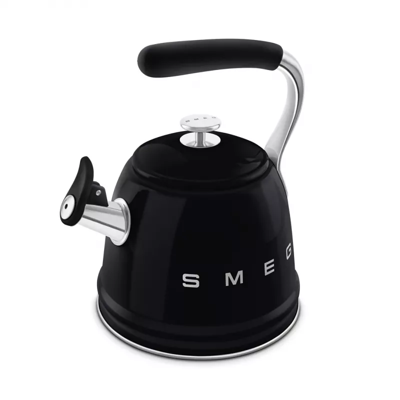Smeg 50's Style Veekeetja WKF01BL Must 1.7L 2400W Roostevaba teras