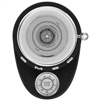 Smeg CGF03BLEU 50's stiilis koonusveski kohviveski - must, 150W, 350g mahutavus