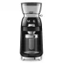 Smeg CGF03BLEU 50's stiilis koonusveski kohviveski - must, 150W, 350g mahutavus