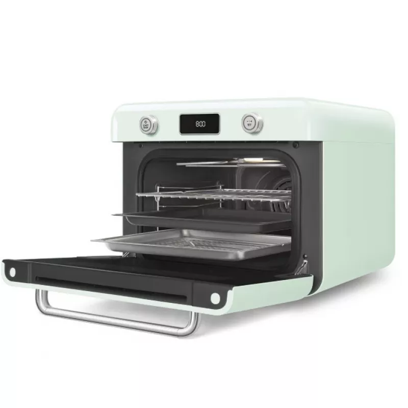 Smeg COF01PGEU Mini ahi Vintage, pastellroheline