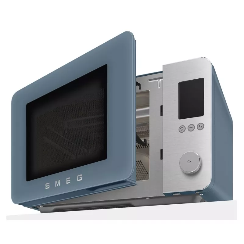 Smeg Kombimikrolaineahi MOC02SBMEU, 9 funktsiooni, 2100W, Storm Blue Matt