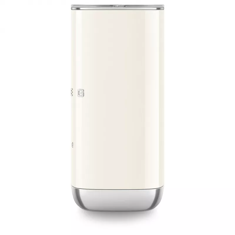 Smeg MFF02CREU Automatic Milk Frother & Warmer - Cream, 500 W, 6 Programmes