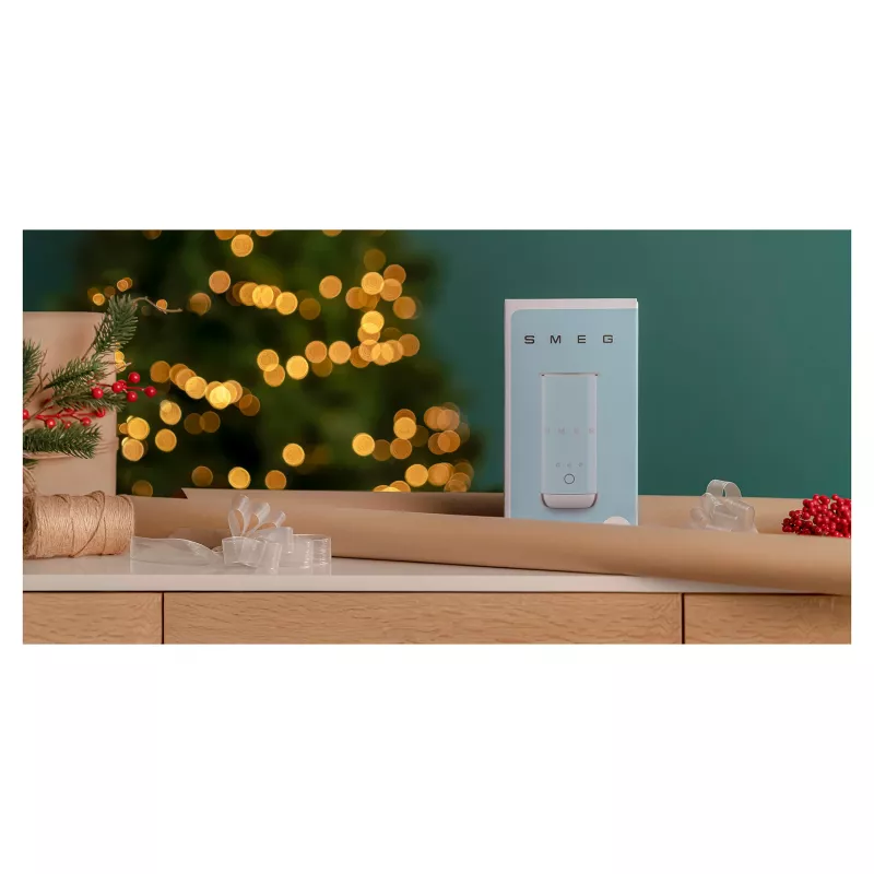 Smeg MFF02PGEU automaatne piimavahustaja ja -soojendaja, pastellroheline, 500W