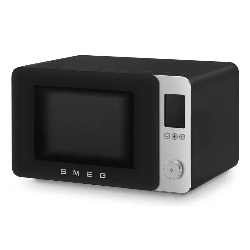 Smeg MOC02BLMEU Kombinatsioonmikrolaineahi, 9 funktsiooni, 2100W, mattmust