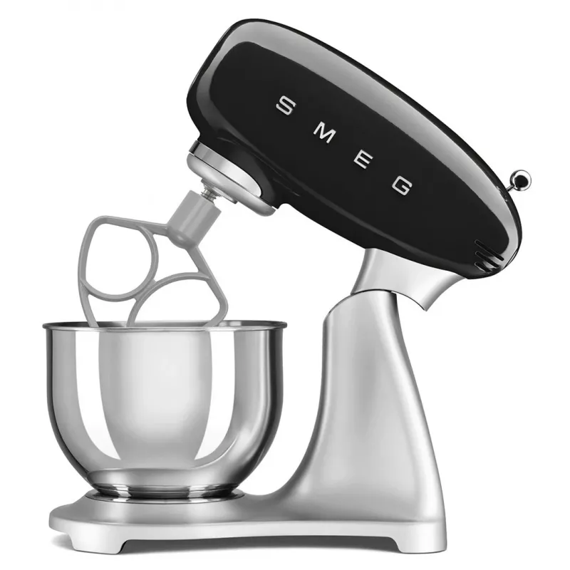 Smeg SMF04BLEU 50ndate stiilis lauamikser, 800 W, 4,8 L, must