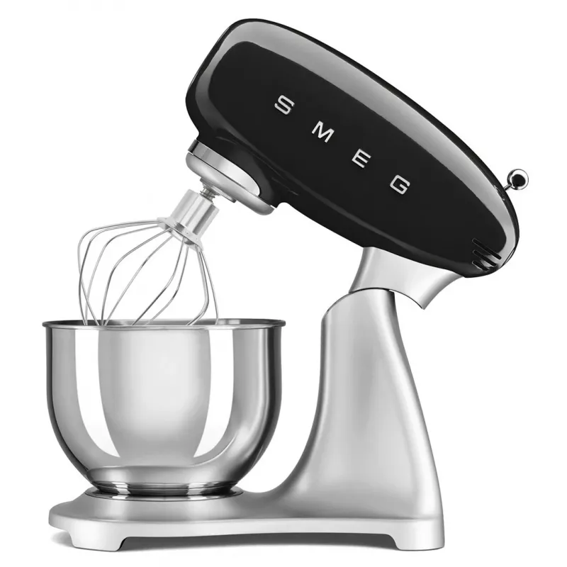 Smeg SMF04BLEU 50ndate stiilis lauamikser, 800 W, 4,8 L, must