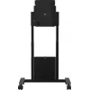 SMS Func Mobile Motorized Flipster 2 Cart - Must - Kuni 65 inch ekraanile - Microsoft Surface Hub 2S 50 inch, Samsung Flip WM55H, Flip 2 WM55R, WM65R, WM85R jaoks