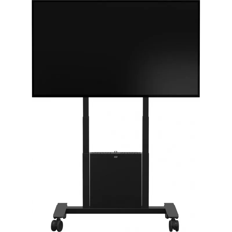 SMS Func Mobile Motorized Flipster 2 Cart - Must - Kuni 65 inch ekraanile - Microsoft Surface Hub 2S 50 inch, Samsung Flip WM55H, Flip 2 WM55R, WM65R, WM85R jaoks