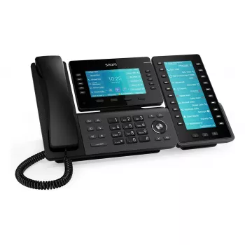 Snom D8C laiendusmoodul D862/D865 IP-telefonidele, 4,3-tolline värviline ekraan, 48 programmeeritavat klahvi, USB, must