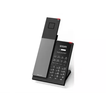 Snom HD351A DECT juhtmeta telefon Gun Metal