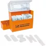 Söhngen Aluderm plaastrite dosaator, seinale kinnitatav, 60 elastset plaastrit, oranž 1009910
