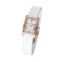 SOL WATCH WOMAN 10011/3 23mm Kvarts Analoog Roostevabast Terasest Korpuse Nahast Rihma Valge Sihtnumbri Must Rihm