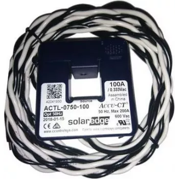 SOLAREDGE SECT-SPL-100A-A poolitatud südamikuga voolutrafo 100A, 333mV väljund, 3m kaabel, 16mm ava